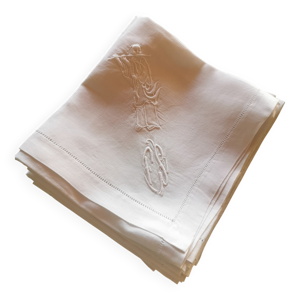 11 serviettes de table - ancien