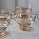 Lot de 7 coupes à champagne années 50