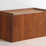 Old low cabinet with sliding doors – Taishō / Showa period (c. 1920-1970) #12