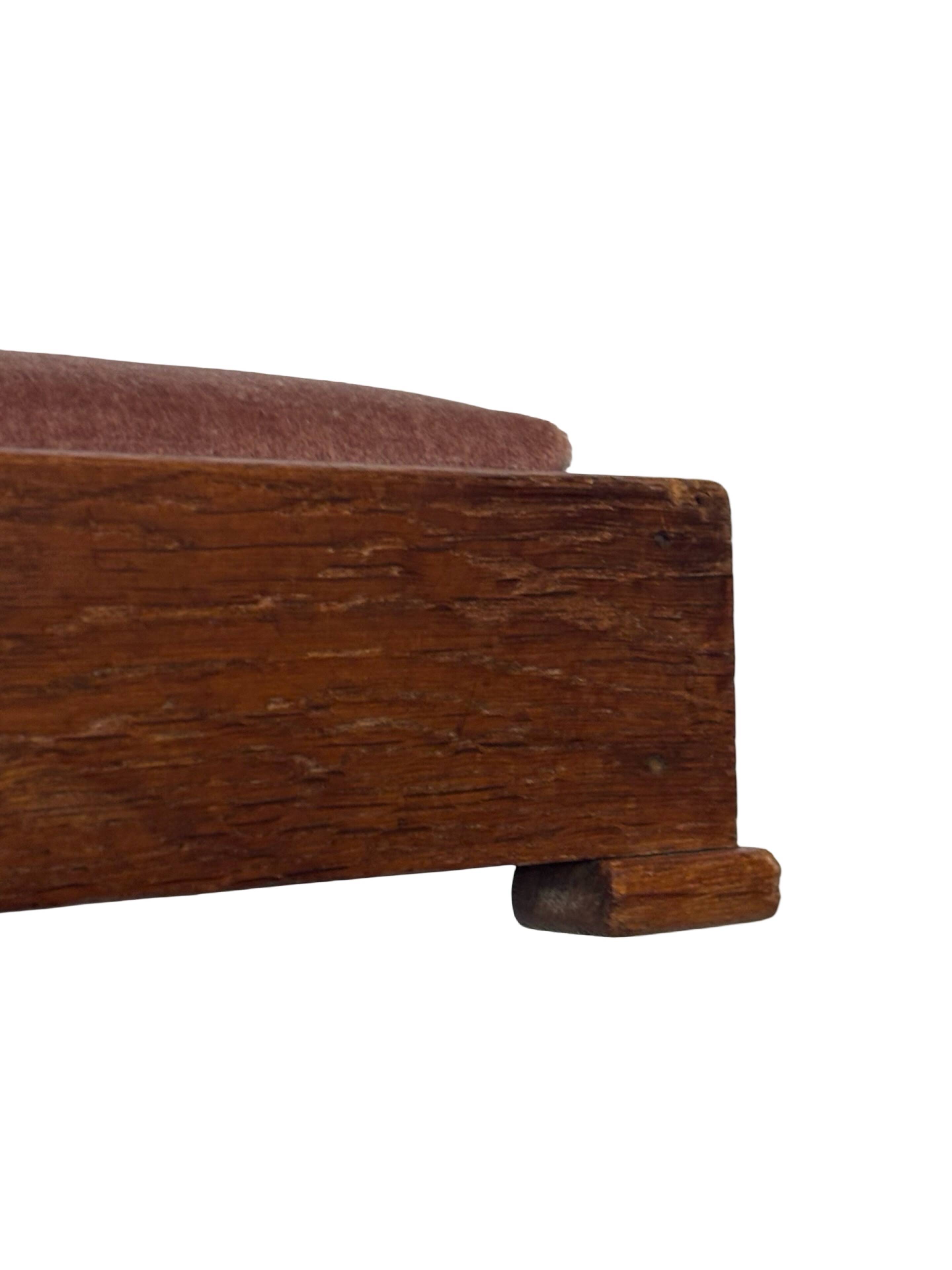 Art Deco footstool foot rest minimalist 30's design