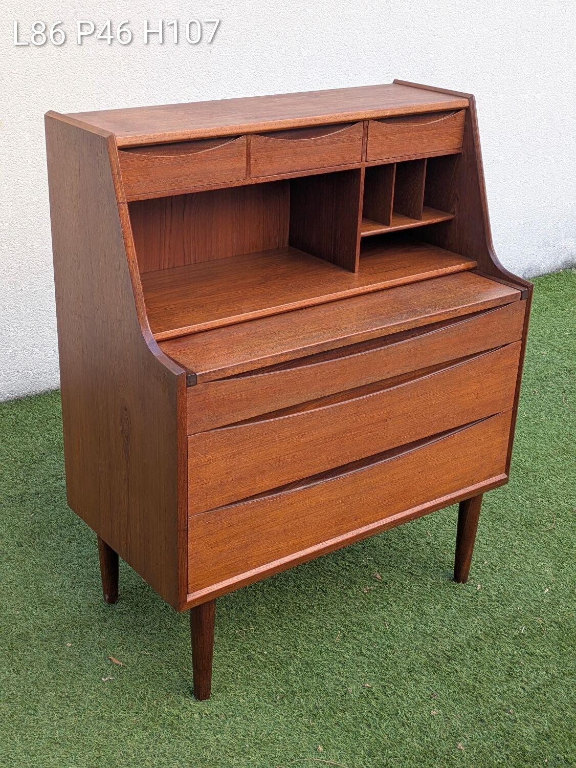 Teak dressing table by Arne Vodder for Olholm Mobelfabrik, 1960