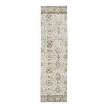 Tapis de couloir vintage floral 2x9, 75x273 cm