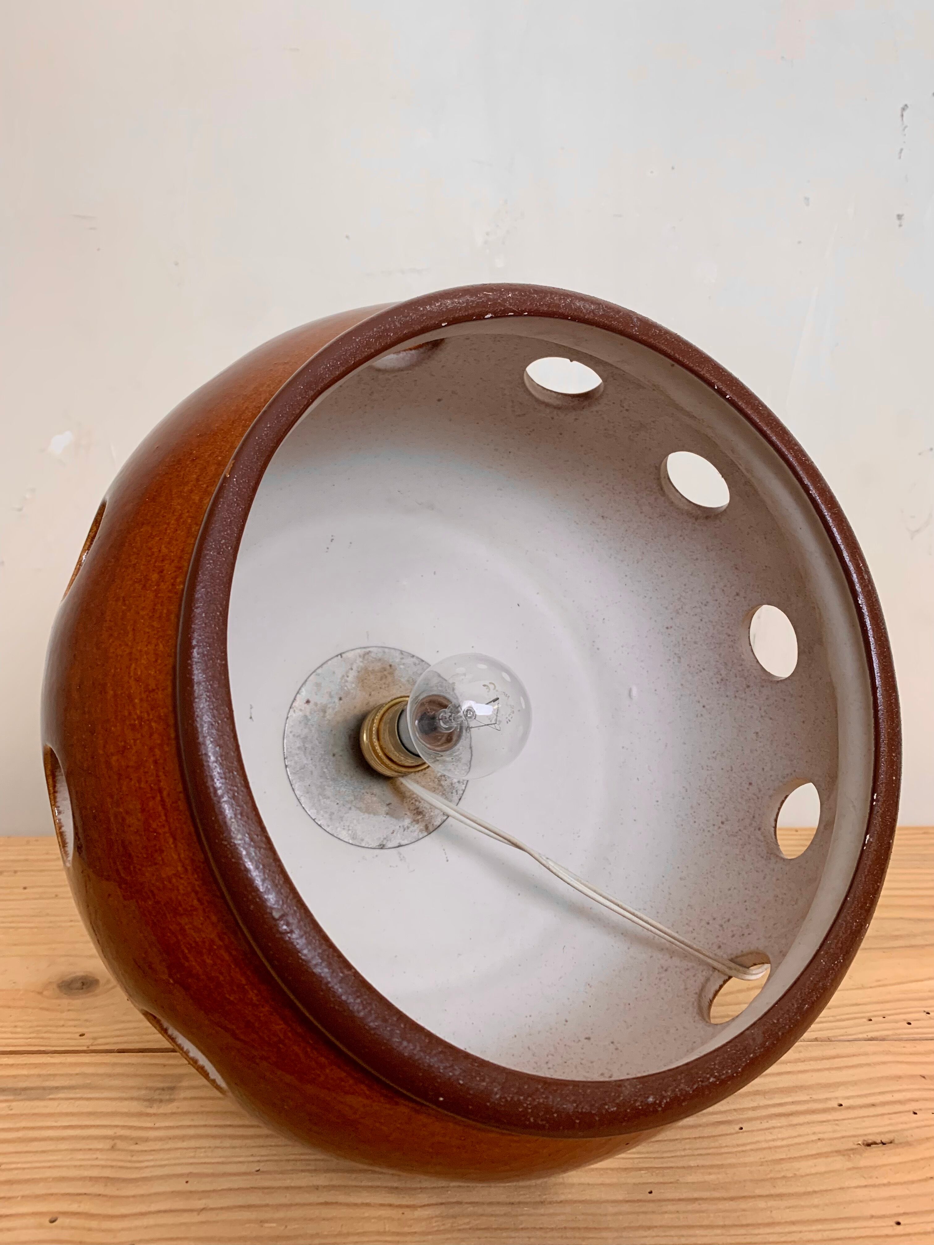 West Germany lamp stand with double lighting