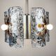 Mid-century Murano glass chandelier attributed to Toni Zuccheri for Mazzega, Italy, 1970s.