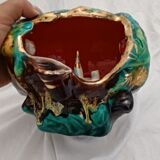 Old shell lamp "Monaco" in ceramic around the years 50/60.