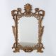 Miroir en métal doré de style Chippendale, Italie, 20e siècle