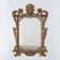 Miroir en métal doré de style Chippendale, Italie, 20e siècle