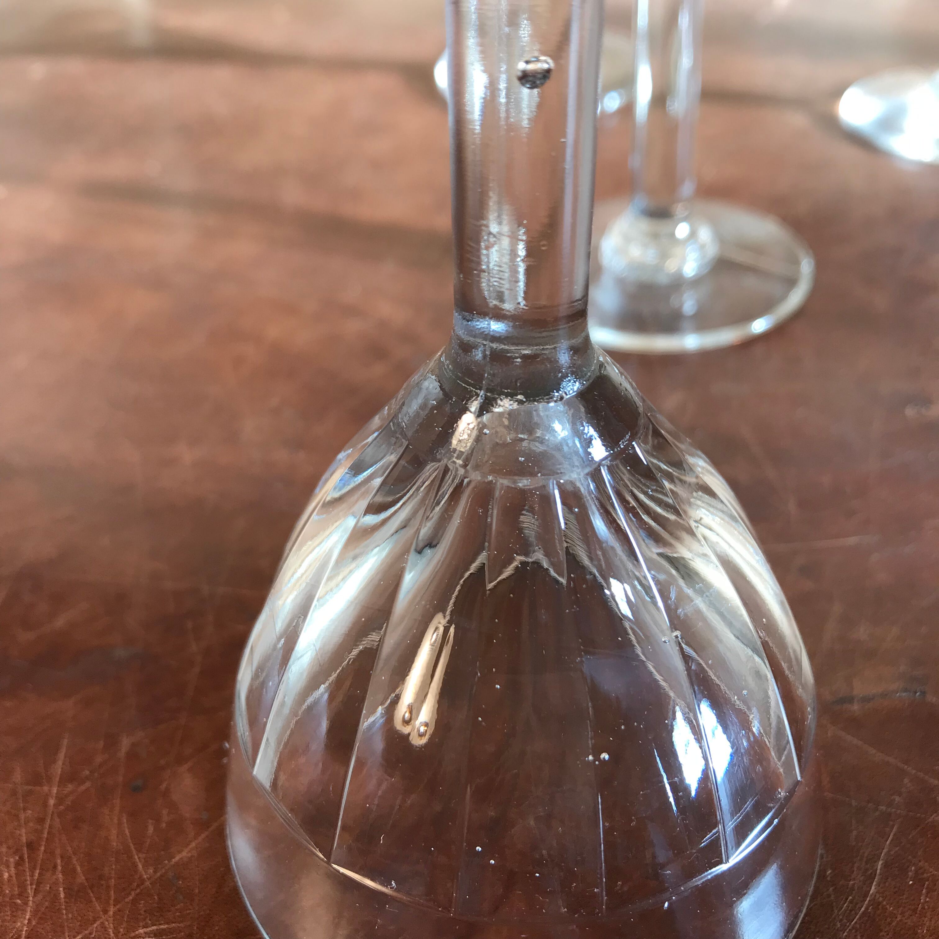 4 vintage aperitif glasses