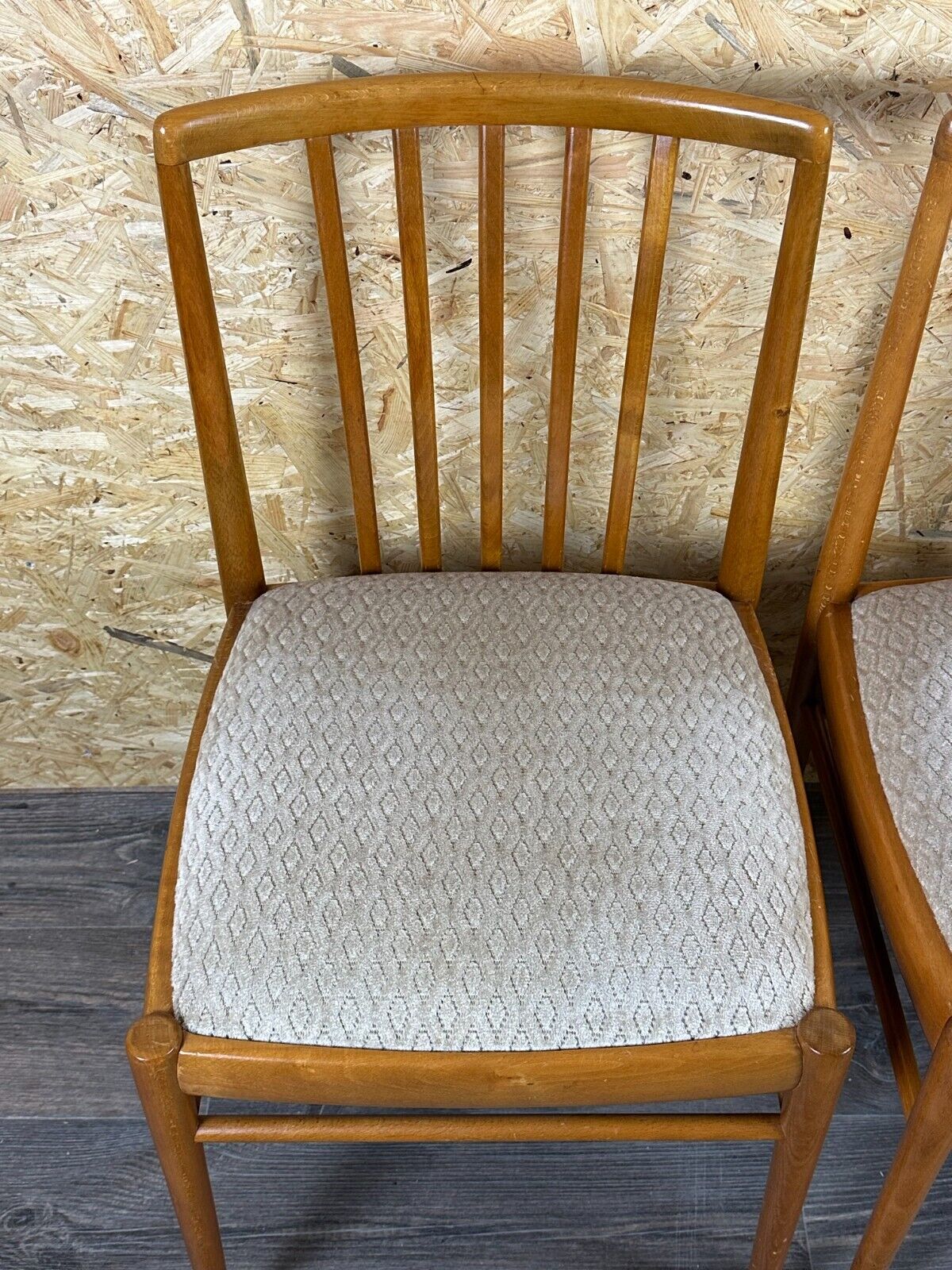 Set of 4 dining chairs 60s 70s