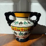 Quimper vase in ceramic – hand-painted decoration