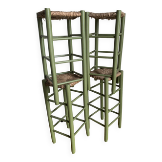 4 country bar stools