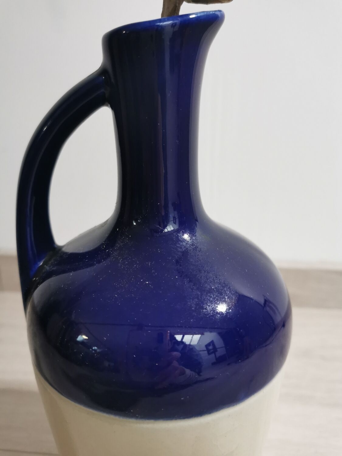 Antique ceramic bottle Dolfi Vintage