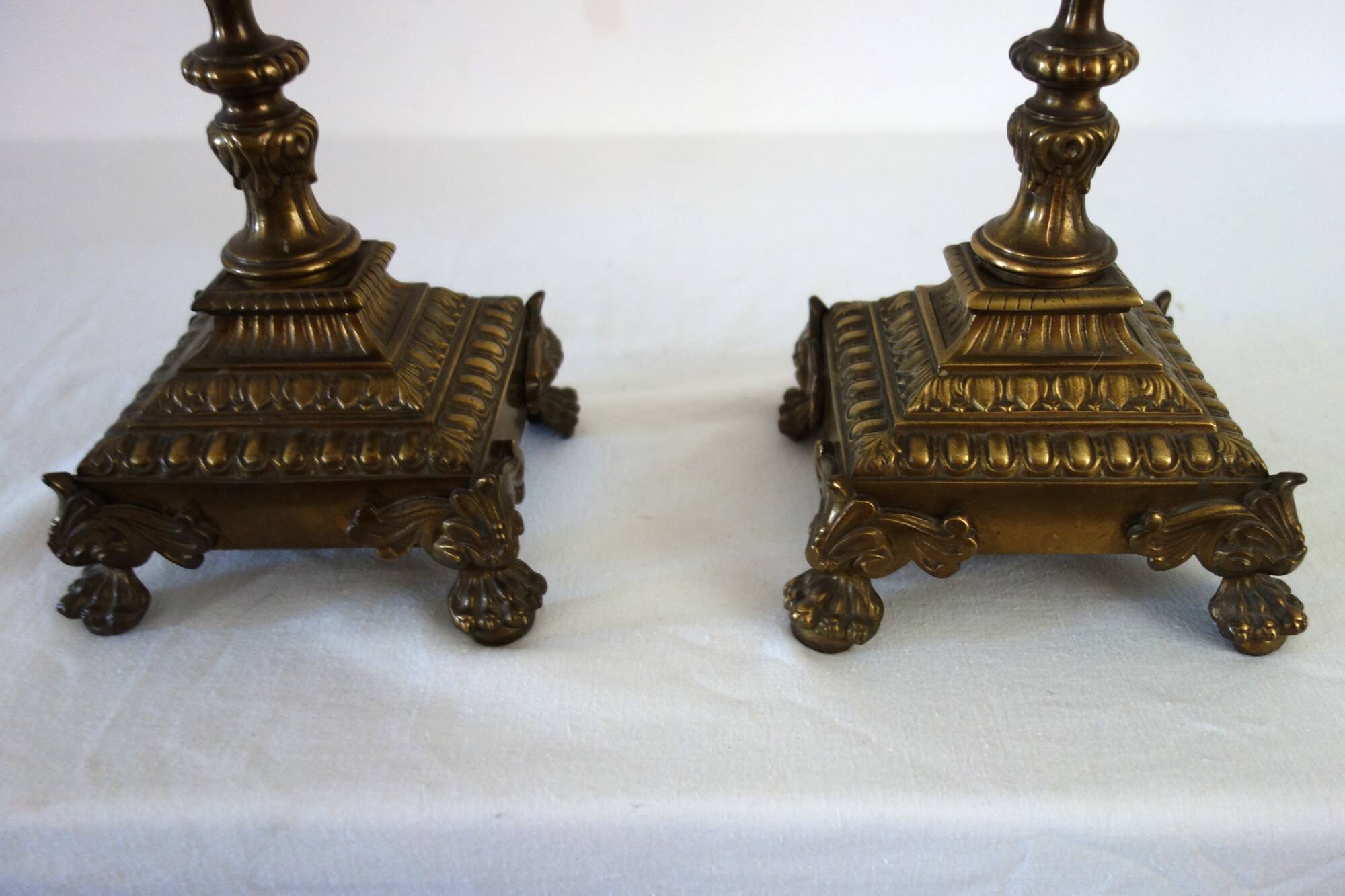 Pair of candelabra, mid-19th century