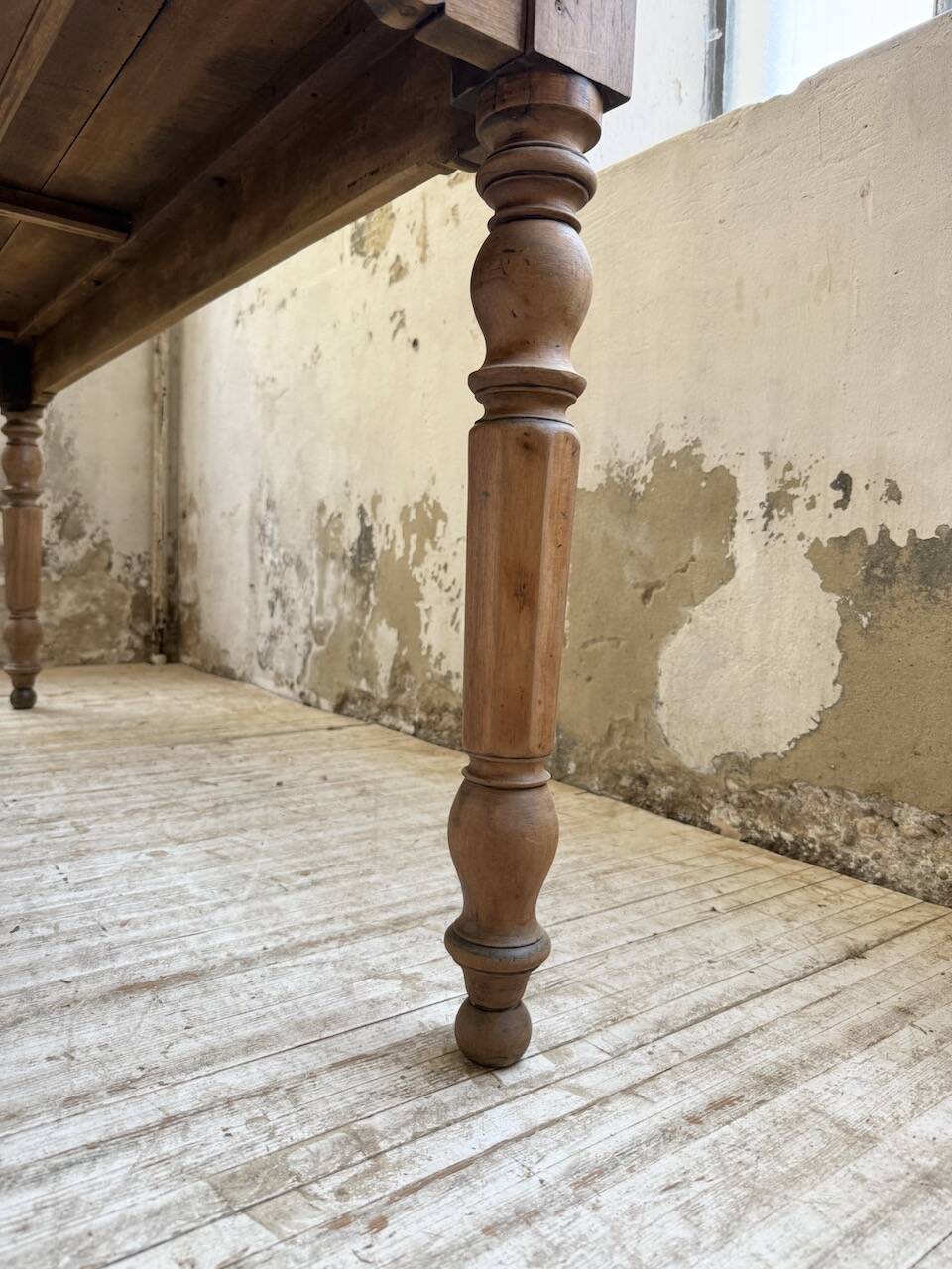 Walnut bistro farmhouse table 180cm