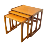Table basse gigogne moderniste modèle "quadrille" G-Plan