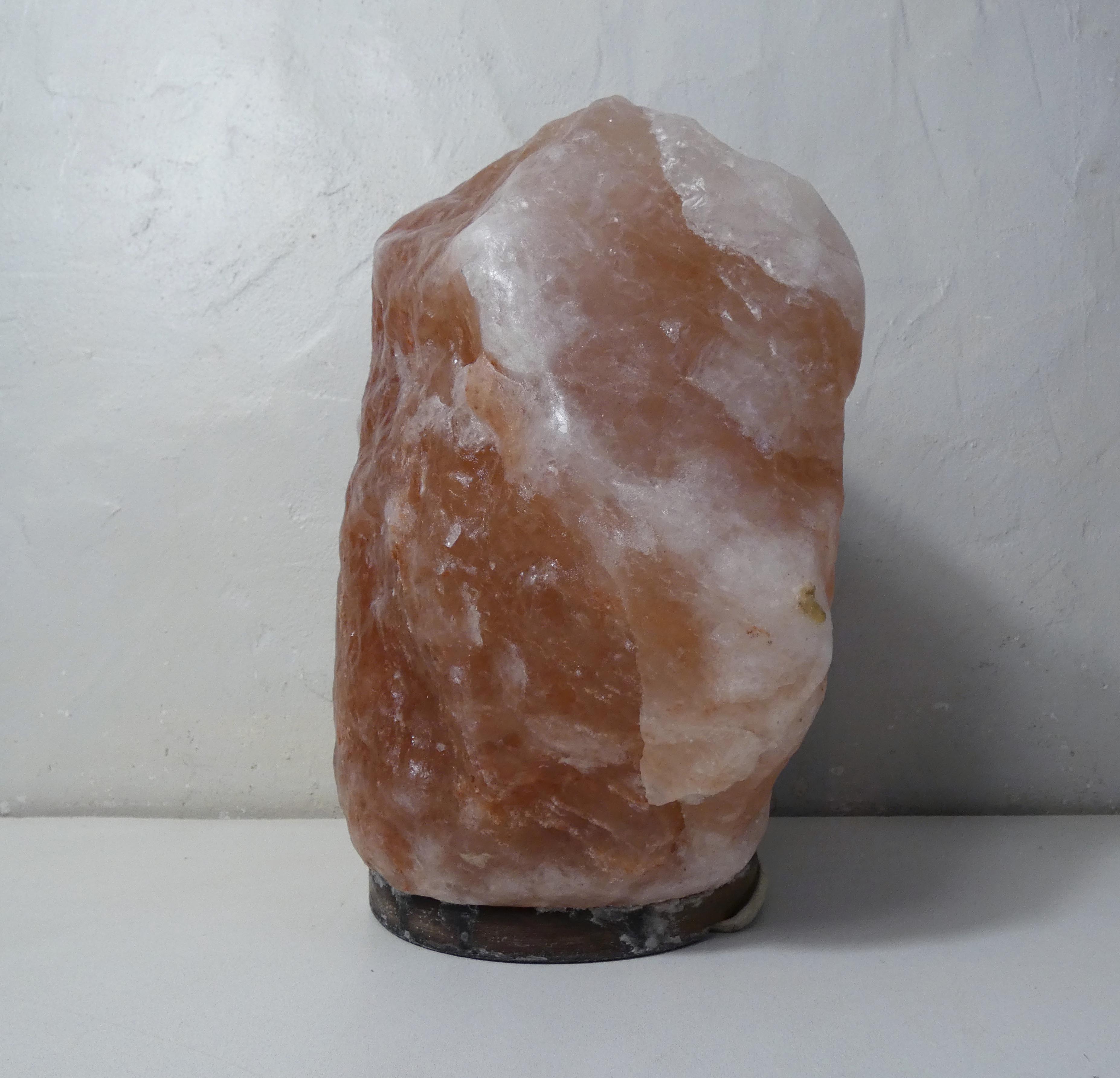 XXL Himalayan salt crystal lamp