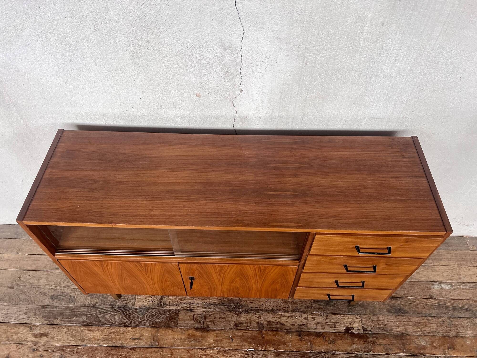 Enfilade meuble tv / hifi vintage - 50/60 - style scandinave