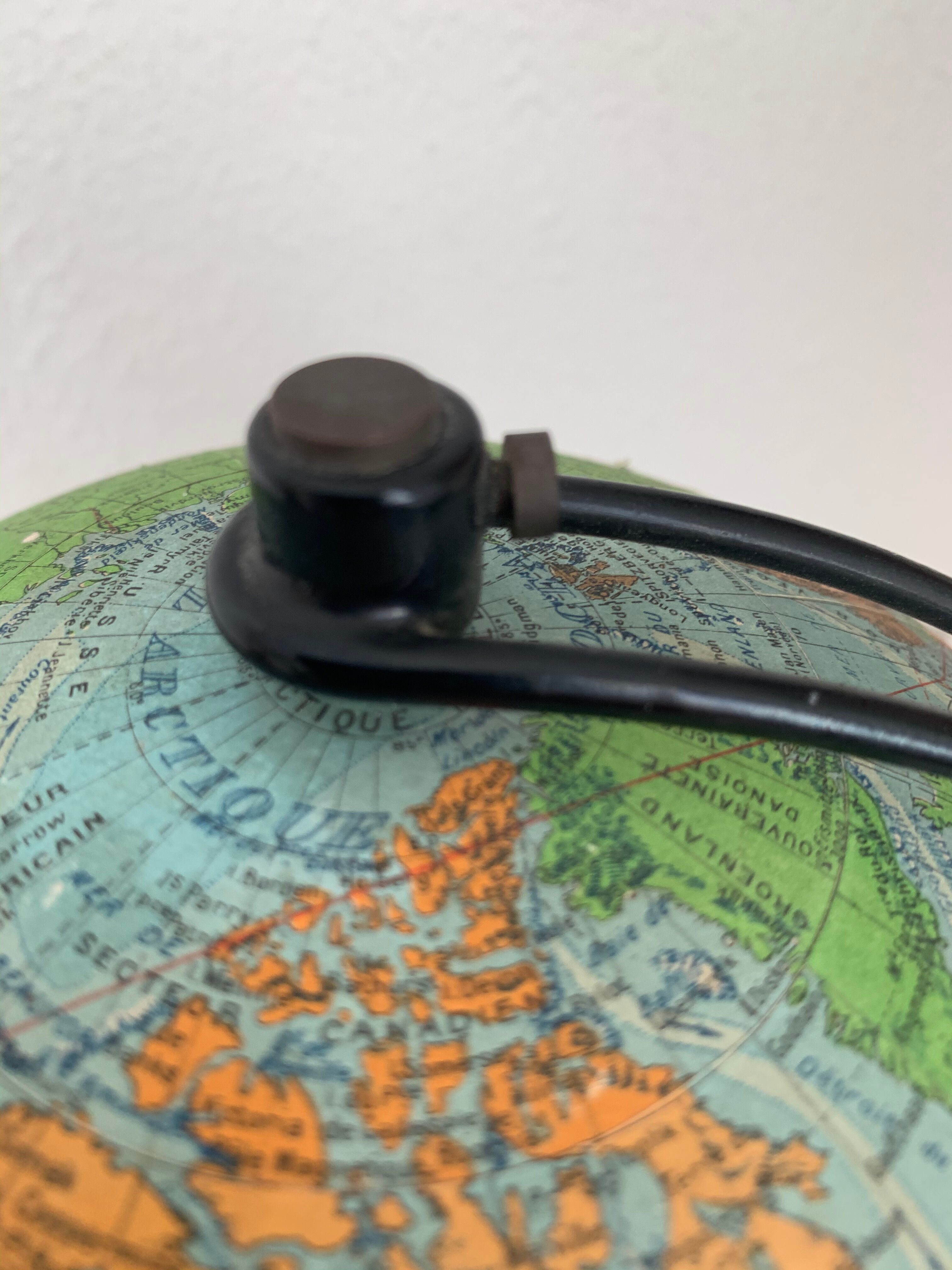 Vintage Globe 1960 Perrina glass - 30 cm