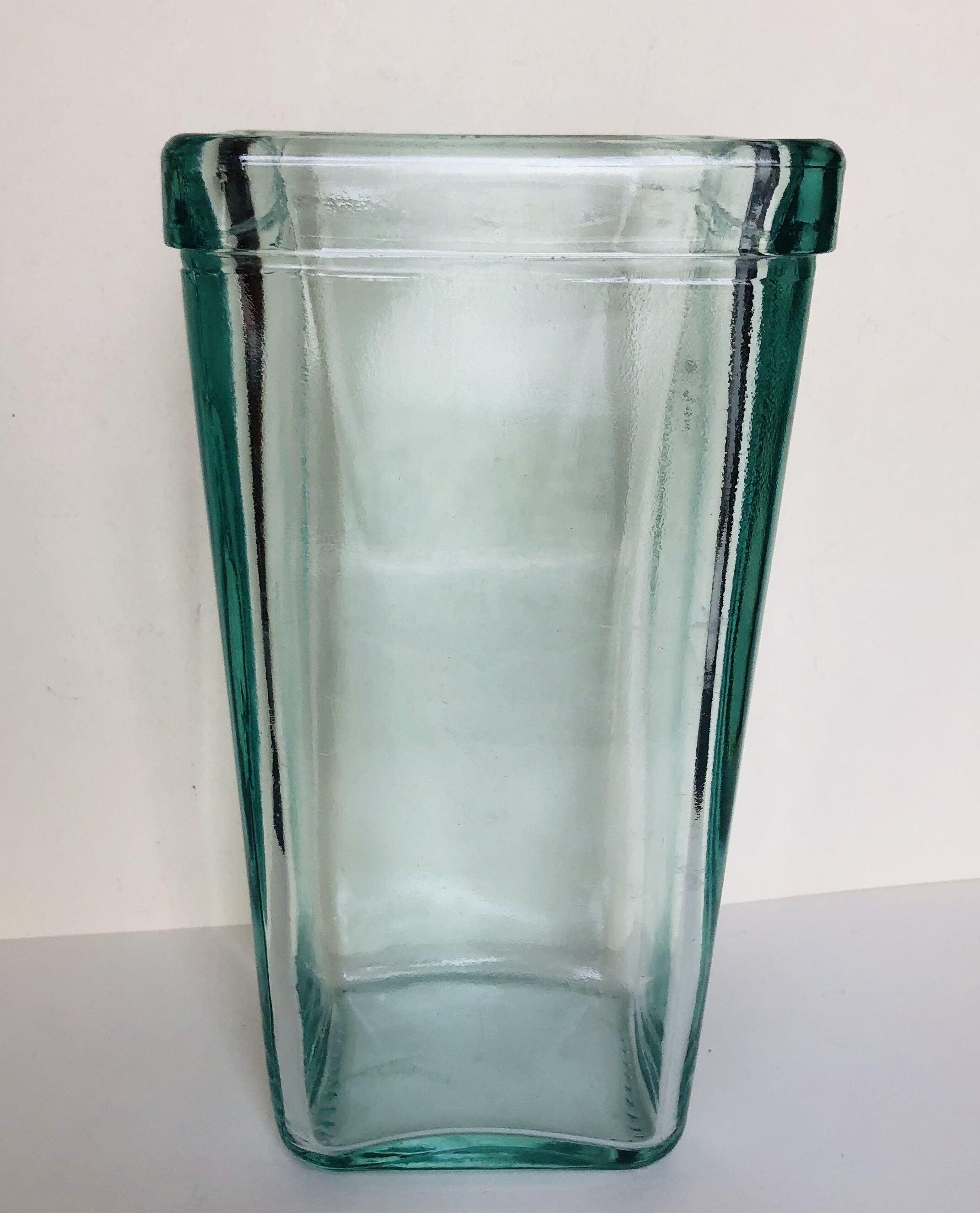 Vintage glass vase