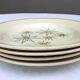 Set 4 plates Marie Claude VF Paris Sting Art 1960
