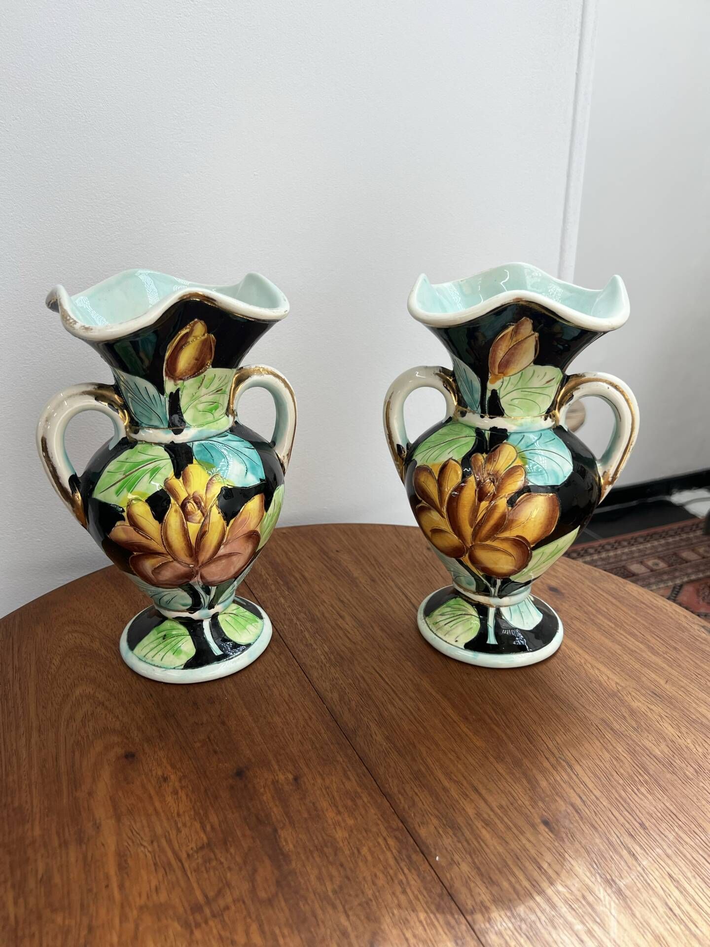 Paire de vases Vallauris 1950