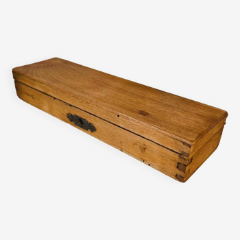 Plumier ancien en bois