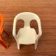 300 Monobloc Decorative Chairs Small by Henry Massonnet for Stamp, France, 1970s, Set of 5