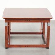 Table d'appoint/café design Art Déco carrée