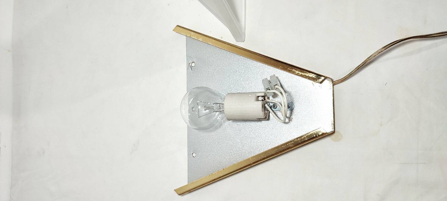 Applique de pared. Espagne, années 1970.