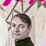 Portrait Rare circa 1968 du Pop Artist Roy Lichtenstein (1923-1997)