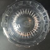 Lot of 2 Rotary Gm whisky glasses in Baccarat crystal.