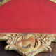 Console murale de style baroque en bois doré
