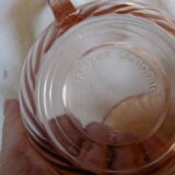 6 cups and saucers Rosaline Arcoroc France