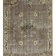 Turkish Anatolian Handmade Vintage Area Rug 202 cm x 110 cm
