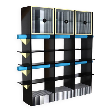 Memphis “Phoenix” Bookcase By Michele De Lucchi, Milan, 1983
