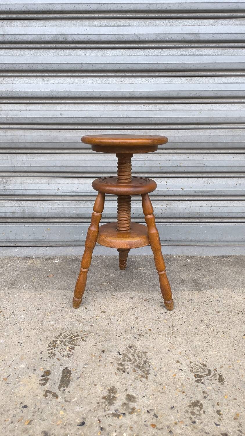 1960s screw watchmaker stool