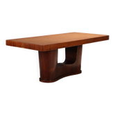 1950s veneered wooden table