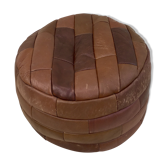 Sede leather pouf