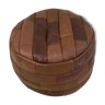 Sede leather pouf