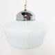 Opaline pendant light 1930s