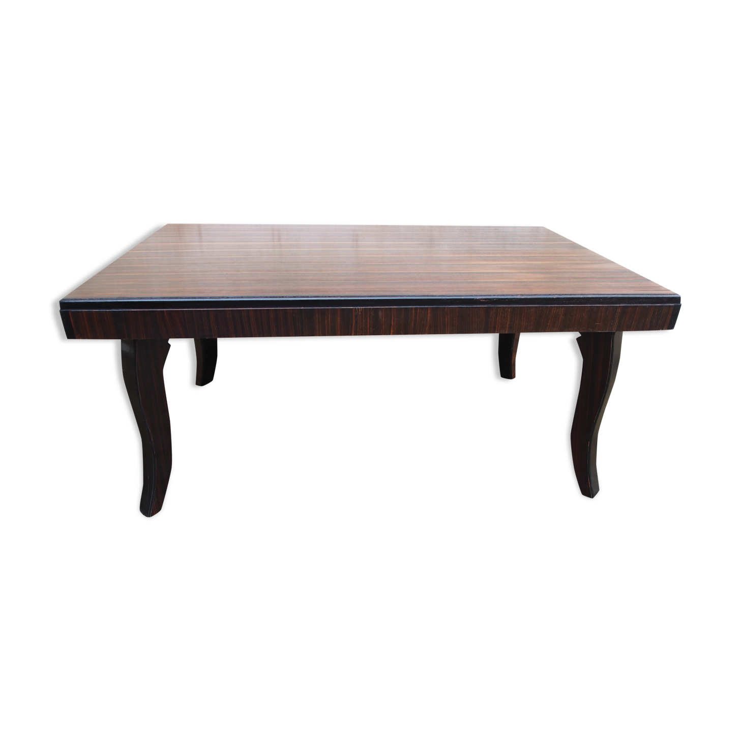 Table 1940 en ébène de macassar