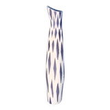 White and Blue Porcelain Vase by Jindřich Marek for Royal Dux, Czech Republ