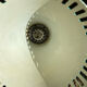 Vintage metal pendant light