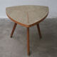 Tripod bedside side table