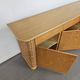 Wood / bamboo / rattan sideboard Roberti Rattan 1970s stunning condition