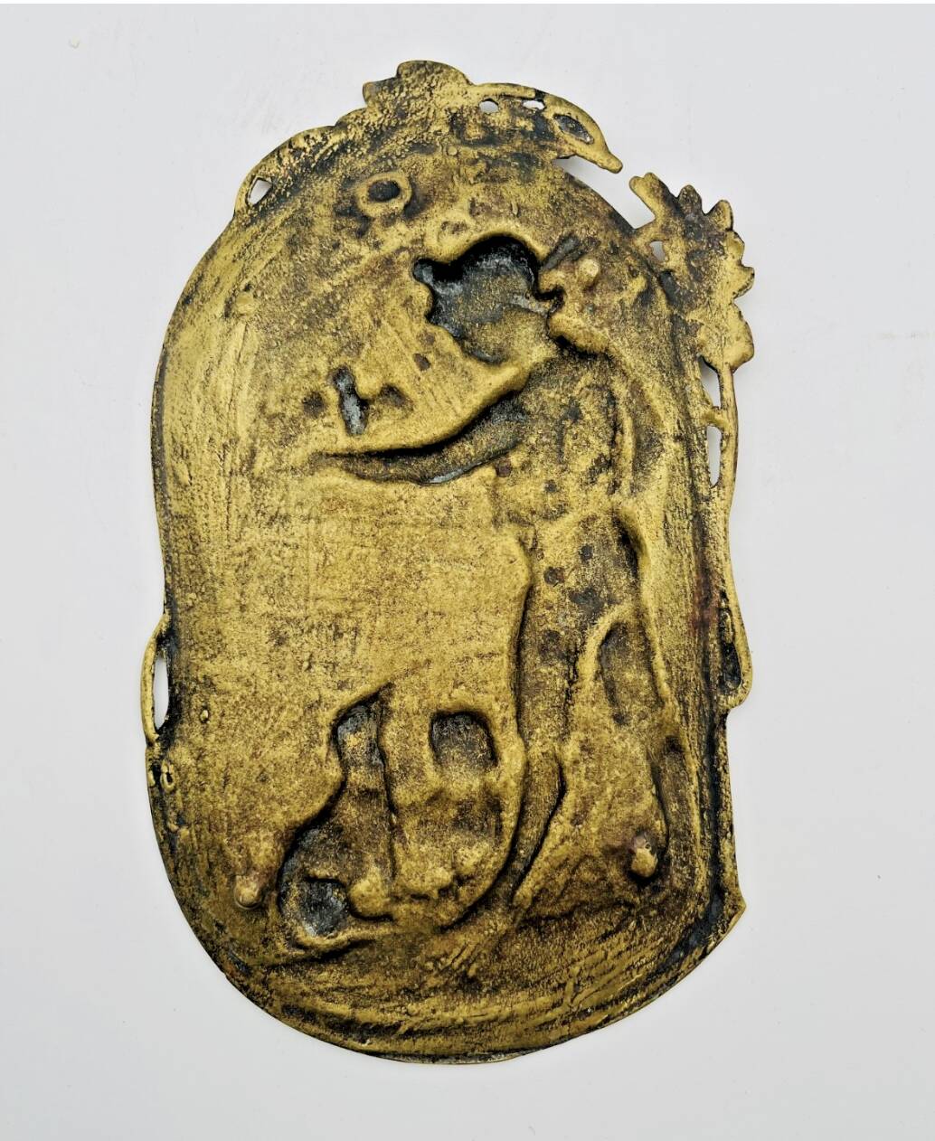 Brass catchall, 20th century