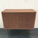 Scandinavian style teak chest of drawers