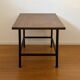 Industrial workshop style desk table