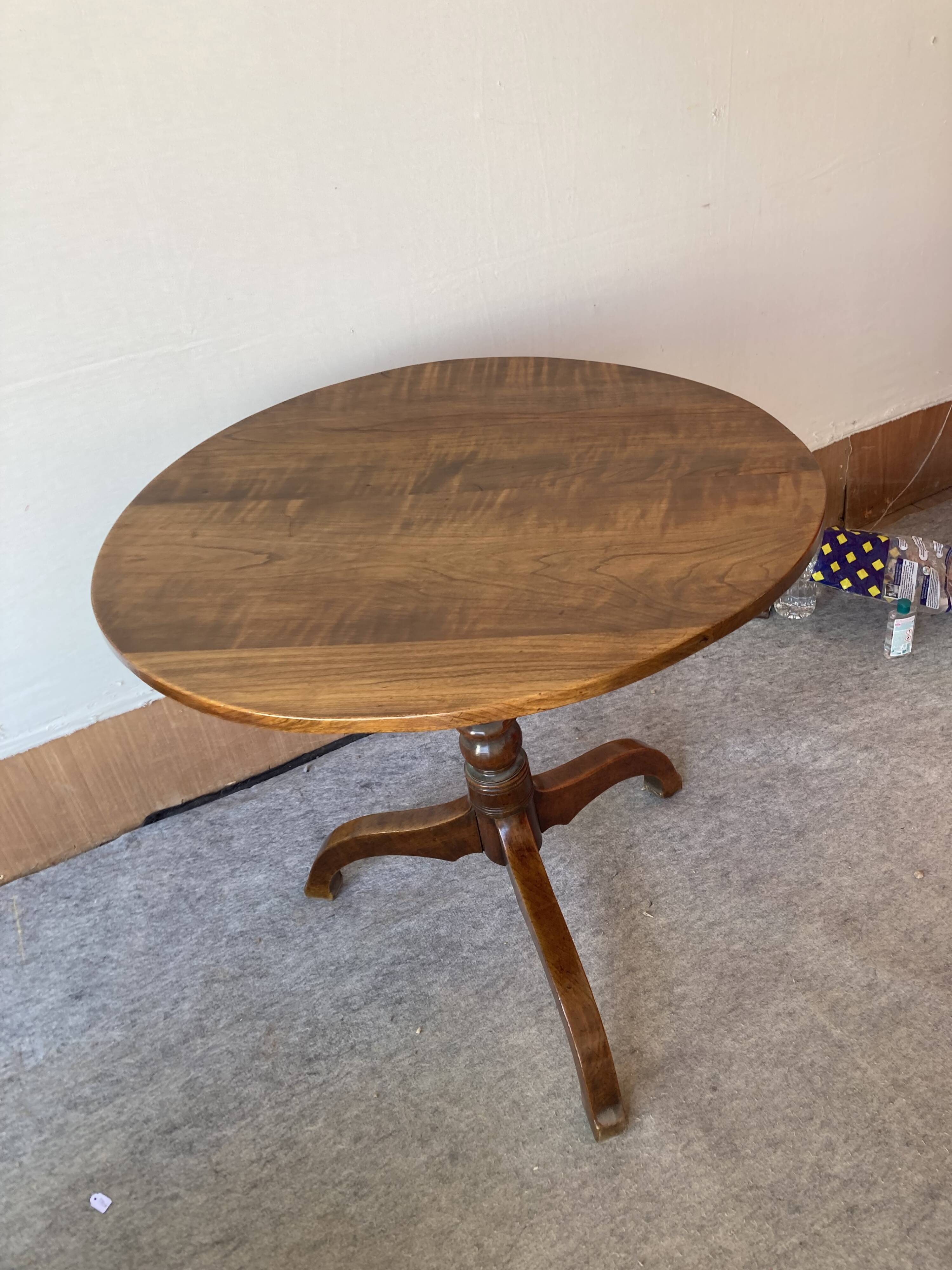 Late 19th century winegrower's table