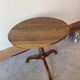 Late 19th century winegrower's table